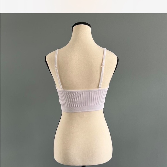 Aerie white Ribbed bralette - Picture 5 of 6